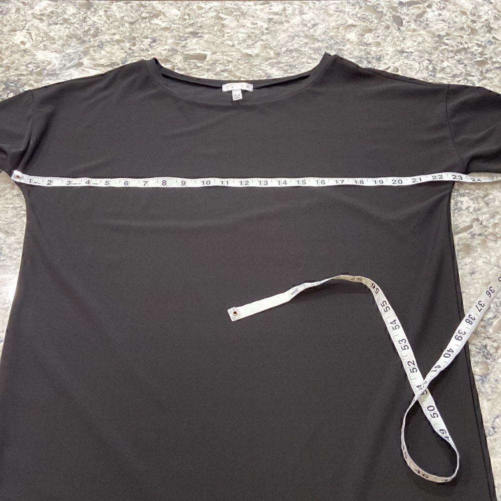 LEITH (Nordstrom)Flowy Trapeze TSHIRT Swing Dress in Black Size S  - Picture 7 of 13